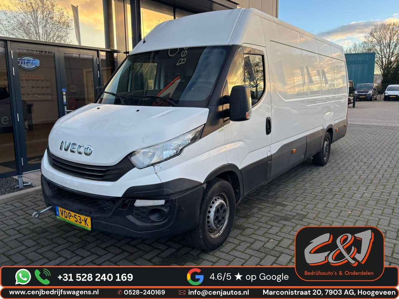 Iveco Daily - 35 S 16 35S16V 2.3 410 H2 motorschade airco lang - AutoWereld.nl