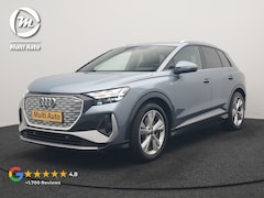 Audi Q4 e-tron - 40 S Line 82 kWh 204pk Dealer O.H | Trekhaak Af Fabriek | Adaptive Cruise | Keyless | Lede