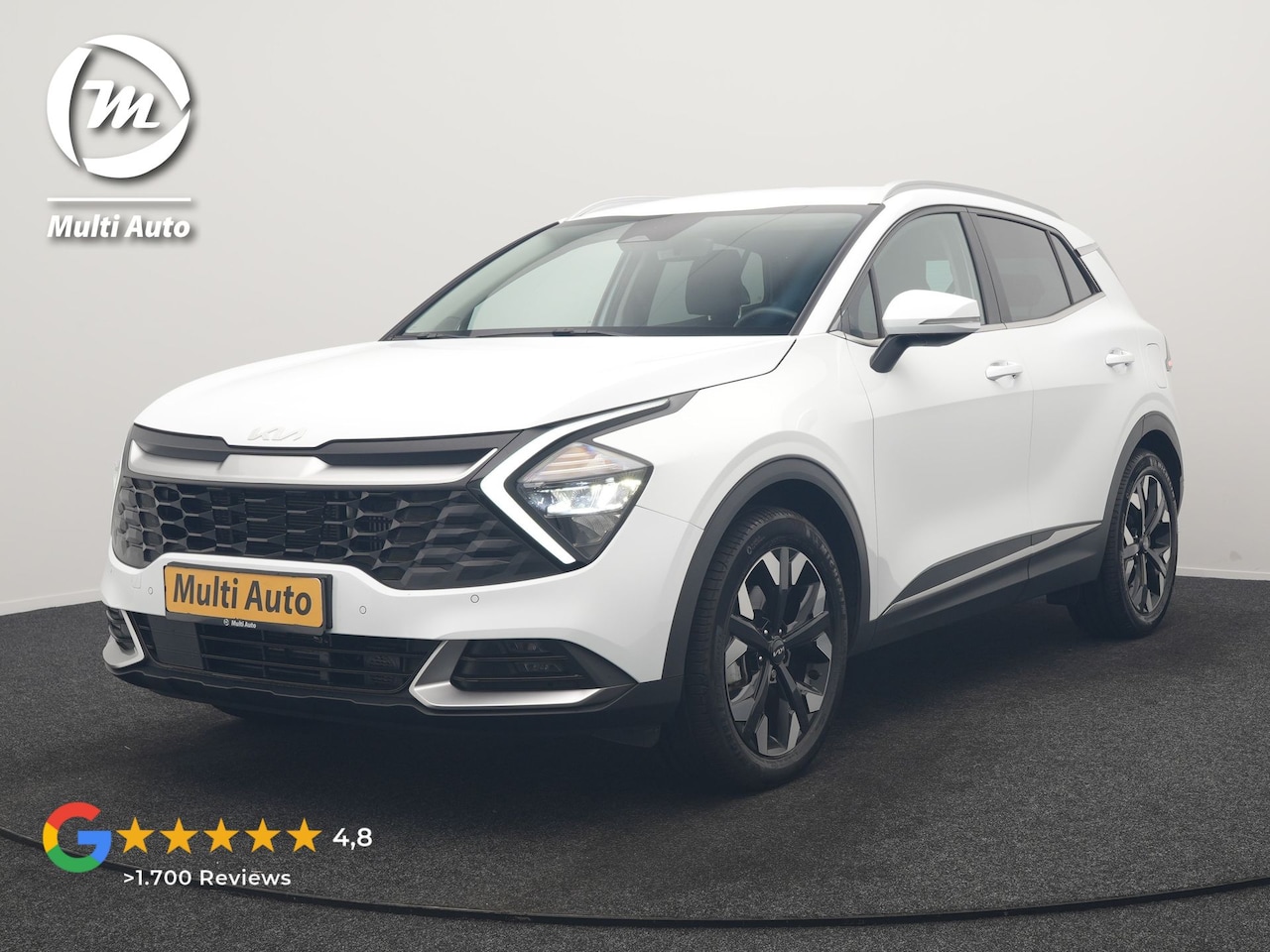Kia Sportage - 1.6 T-GDi PHEV AWD DynamicLine 265pk Dealer O.H | Adaptive Cruise | Camera | Sportstoelen - AutoWereld.nl