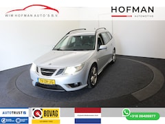Saab 9-3 Sport Estate - 2.8 T V6 Aero XWD 281PK Youngtimer NL Auto Leer Navi Stoelverw Cruise Trekh