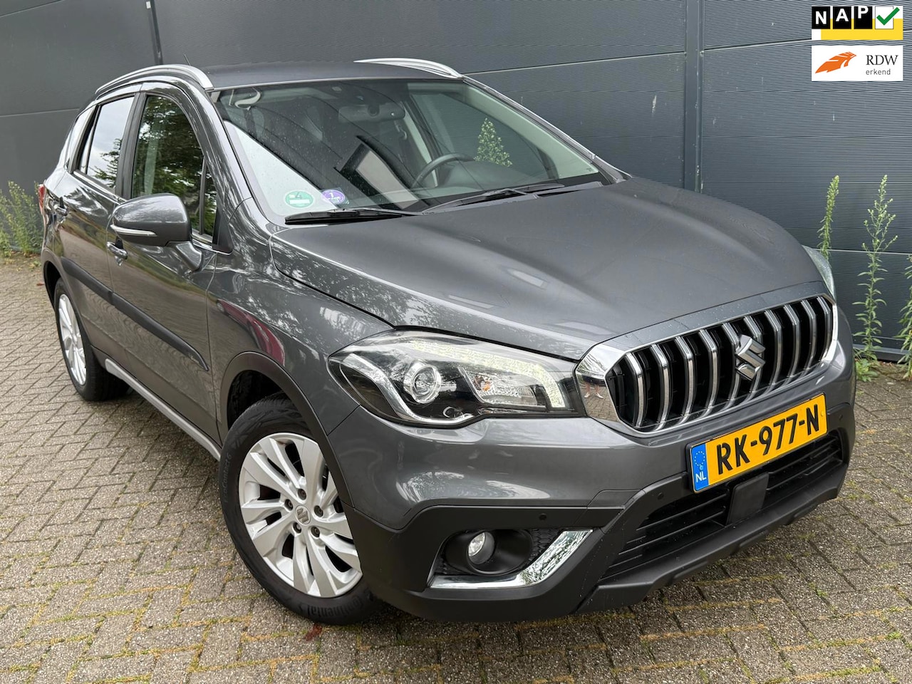 Suzuki S-Cross - 1.4 Boosterjet Exclusive/Navi/Camera/bleutooth/Airco/Cruise - AutoWereld.nl