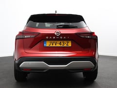 Nissan Qashqai - 1.3 MHEV Xtronic Tekna Plus Navigatie Climate control Head up leder LMV Camera 360 Panoram