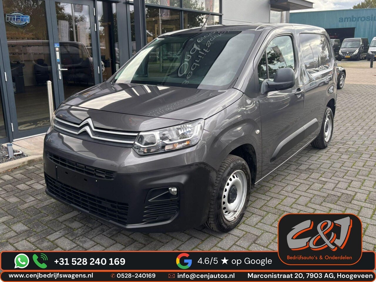 Citroën Berlingo - M Light 1.6 BlueHDi 75 MAN Club achterschade, airco, cruise MARGE - AutoWereld.nl