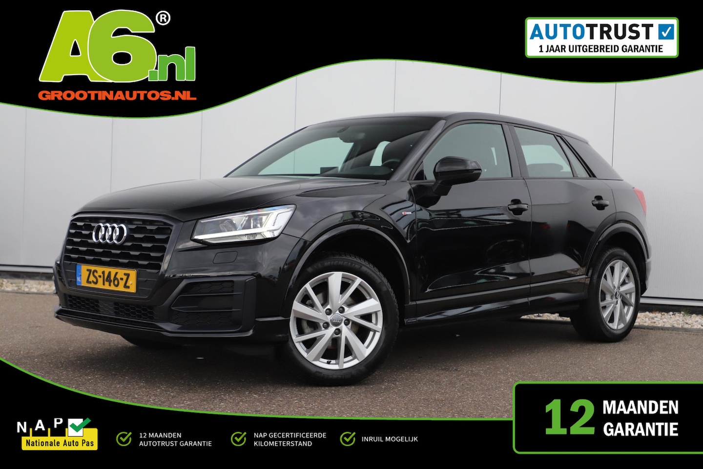 Audi Q2 - 30 TFSI Sport S line Edition Navigatie Climate Cruise Control Bluetooth LED - AutoWereld.nl
