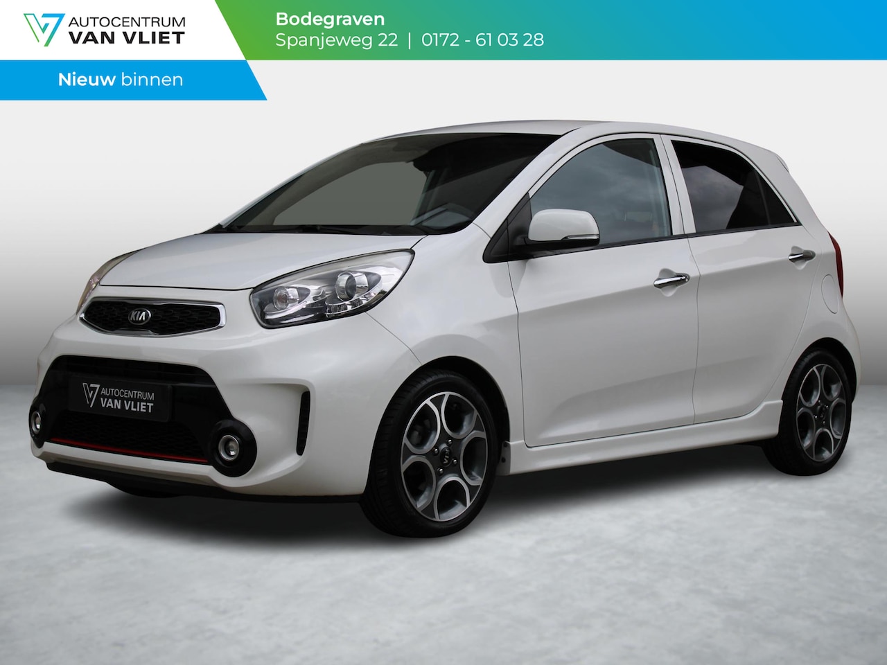 Kia Picanto - 1.2 CVVT SportsLine | STOEL & STUURVERWARMING | TREKHAAK | CRUISE CONTROL | - AutoWereld.nl