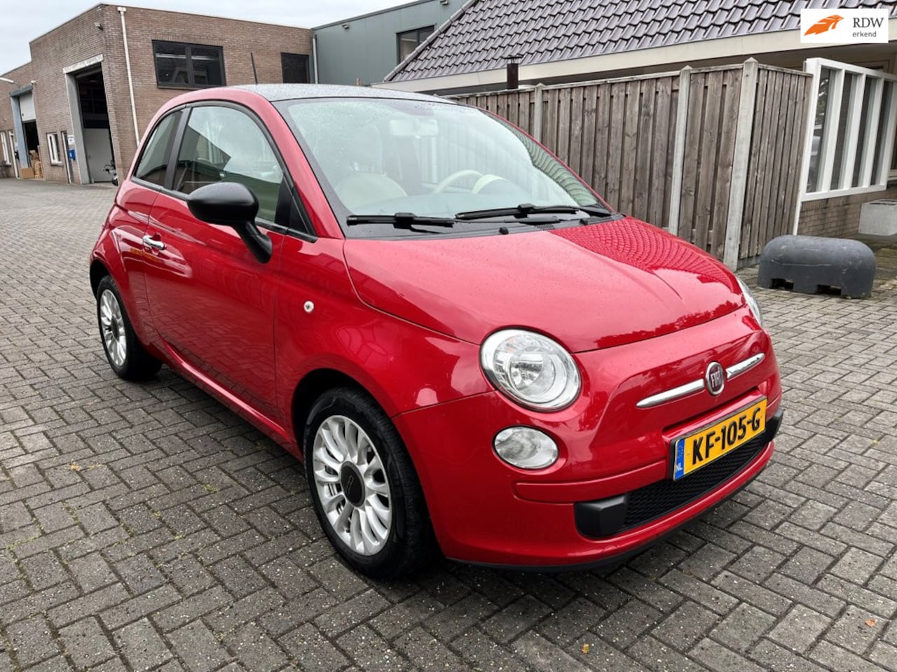 Fiat 500 - 1.2 Easy Airco nieuwe APK panoramadak - AutoWereld.nl