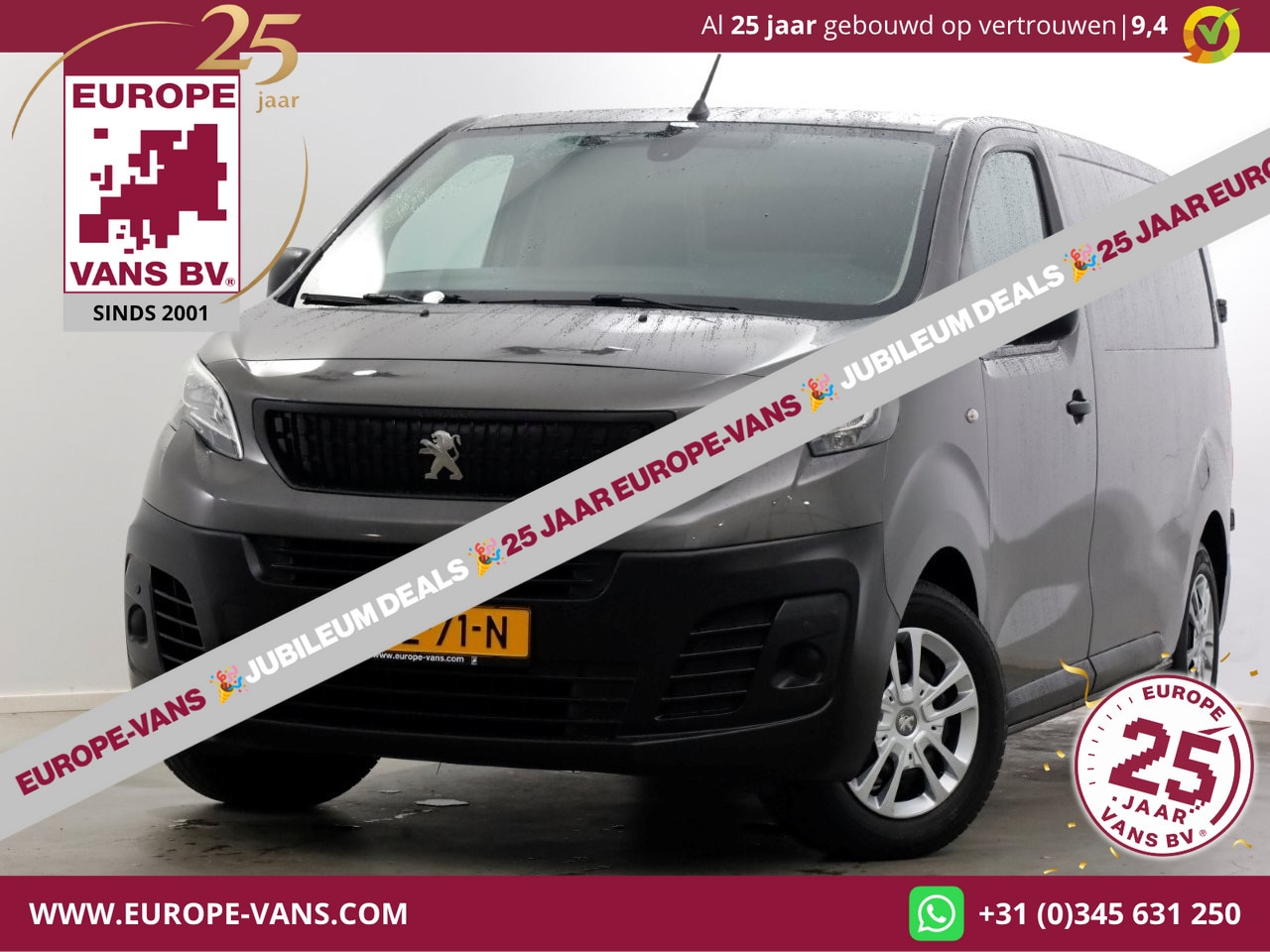 Peugeot Expert - 2.0 BlueHDI 145pk Automaat Premium Airco/Carplay/Cruise Control 05-2022 - AutoWereld.nl