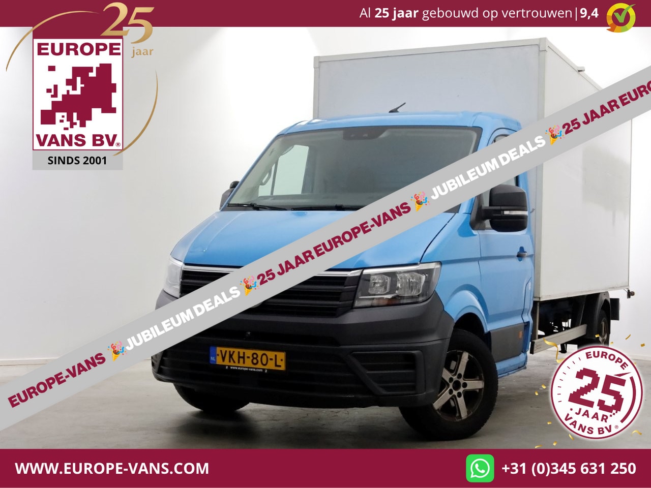 Volkswagen Crafter - 35 2.0 TDI E6 Bakwagen met achterdeuren 2-Persoons 04-2021 - AutoWereld.nl