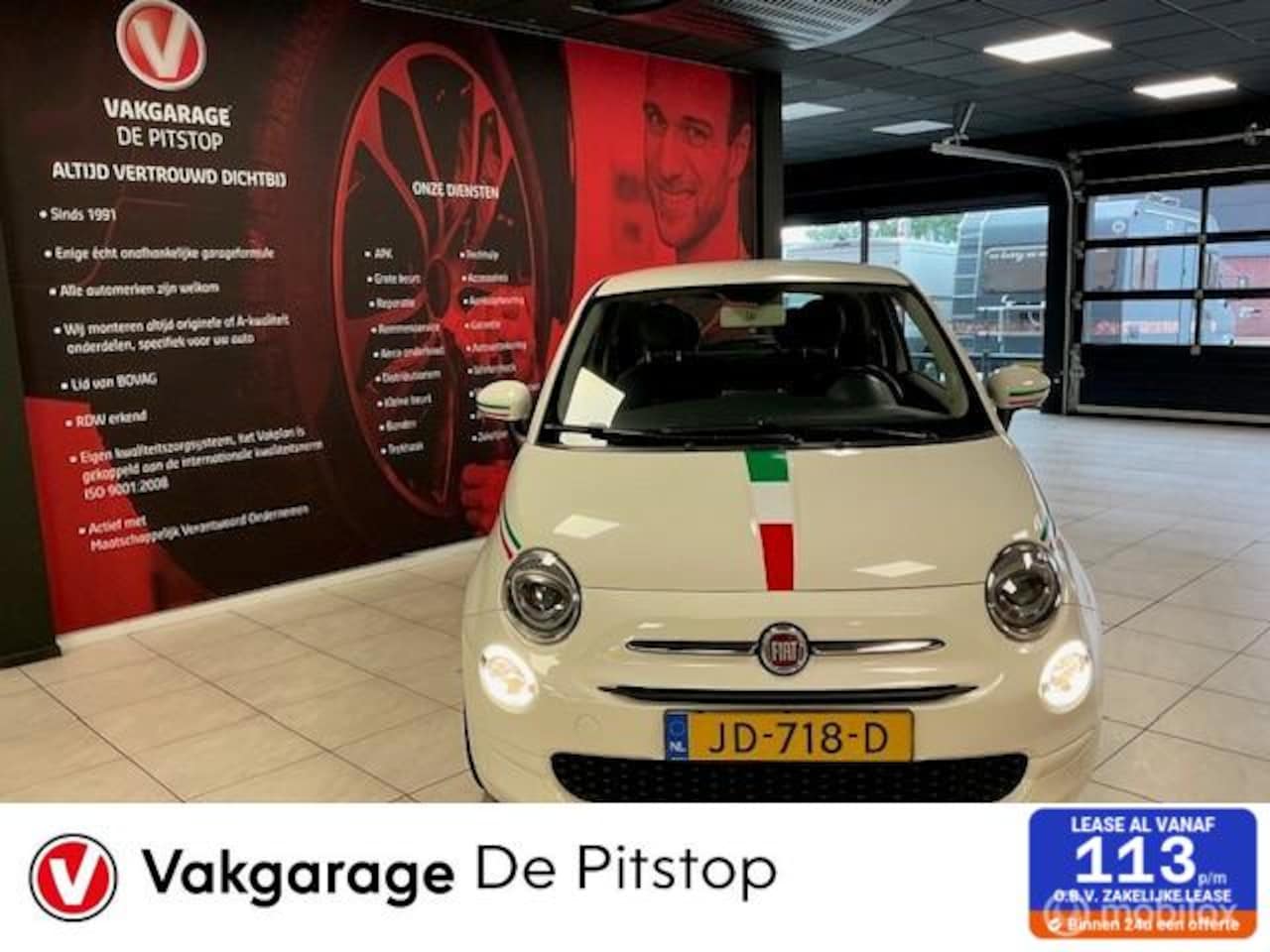 Fiat 500 - 0.9 TwinAir Turbo Popstar 0.9 TwinAir Turbo Popstar NIEUWSTAAT - AutoWereld.nl