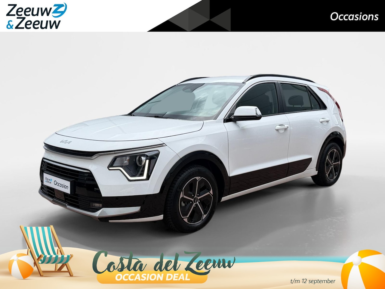 Kia Niro - 1.6 GDi Hybrid DynamicLine | Zeer nette auto | 1e Eigenaar | Fabrieksgarantie | Trekhaak | - AutoWereld.nl