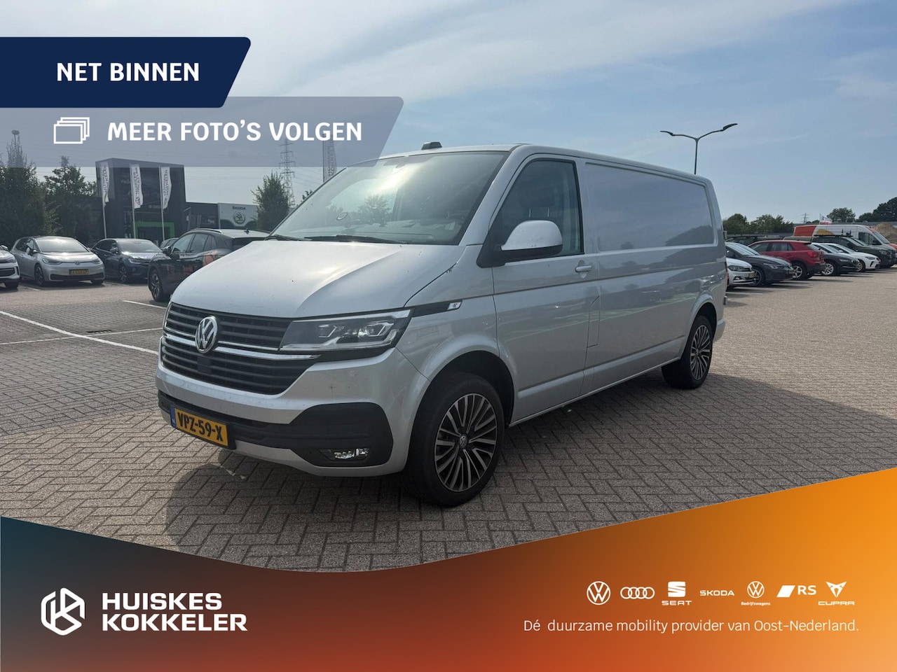 Volkswagen Transporter - 2.0 TDI 150pk DSG L2 | MARGE-Auto > incl. BTW & BPM | LED-koplampen | Trekhaak | Achterdeu - AutoWereld.nl