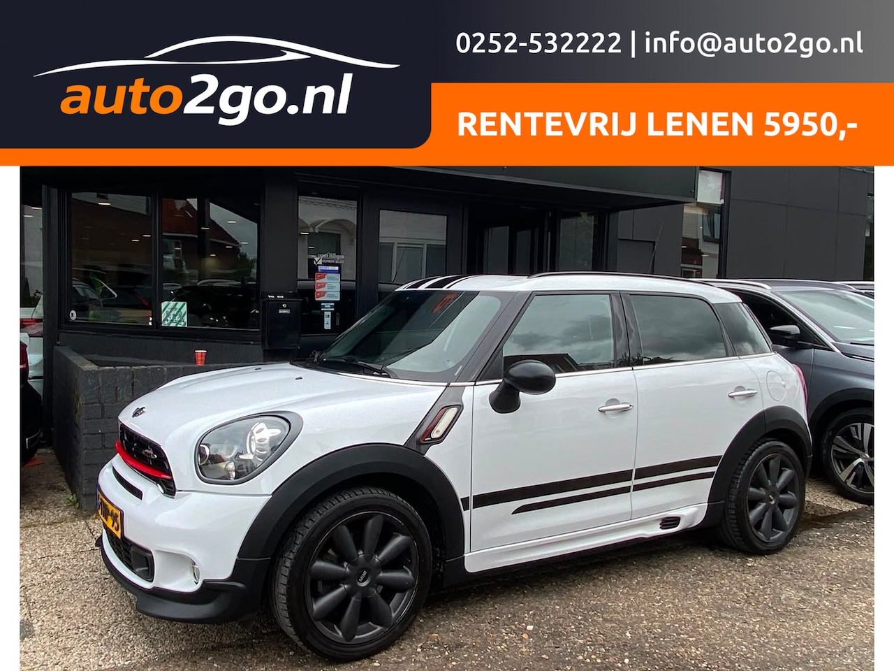 MINI Countryman - 1.6 Cooper S CHILLI JCW PAKKET VOL LEDER CRUISE CONTROL NAVI AIRCO LMV PDC - AutoWereld.nl