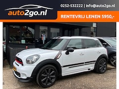MINI Countryman - 1.6 Cooper S CHILLI JCW PAKKET VOL LEDER CRUISE CONTROL NAVI AIRCO LMV PDC