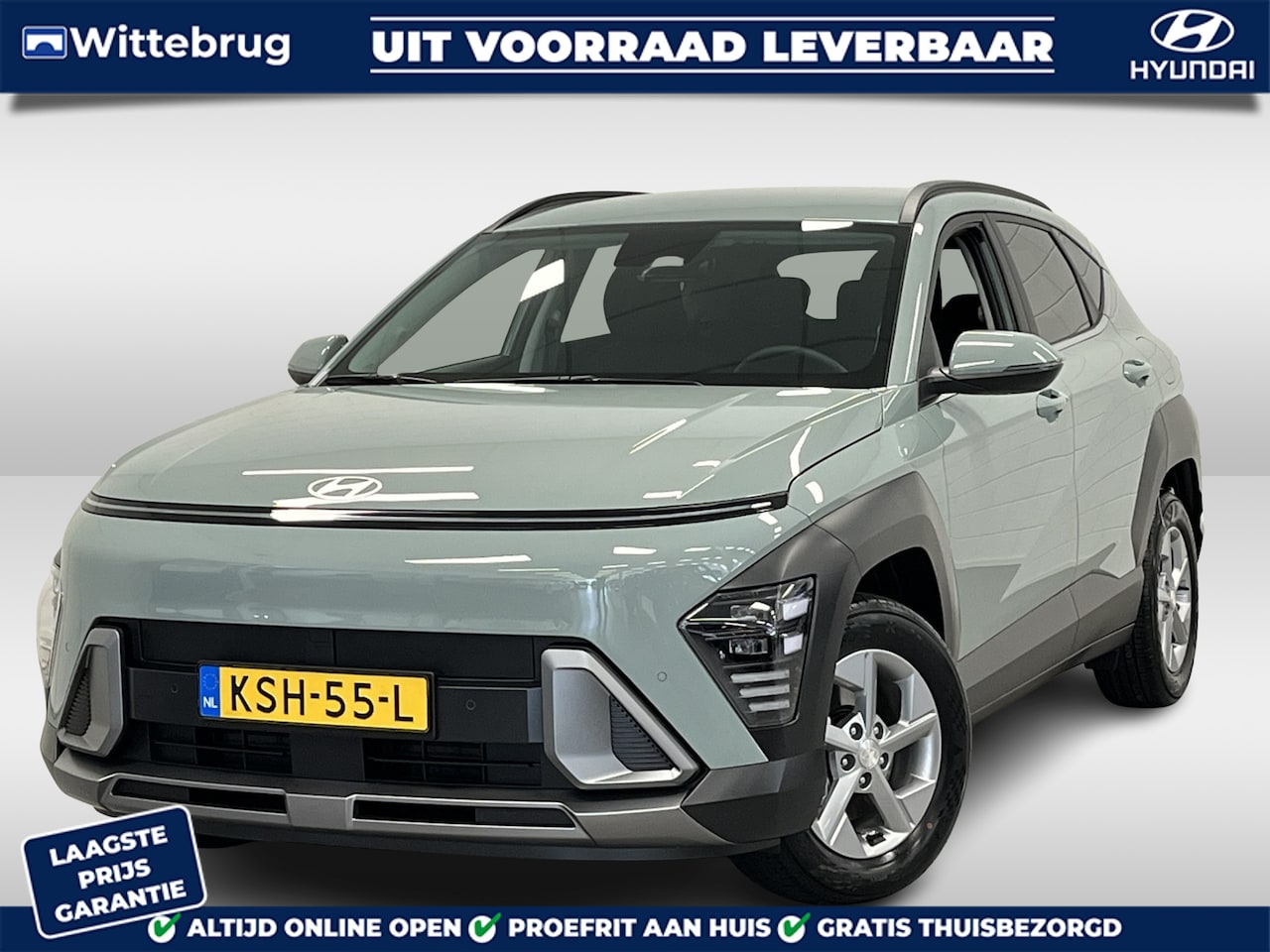 Hyundai Kona - 1.6 GDI HEV Comfort BUY AND DRIVE! | NIEUWE AUTO | NAVIGATIE - AutoWereld.nl