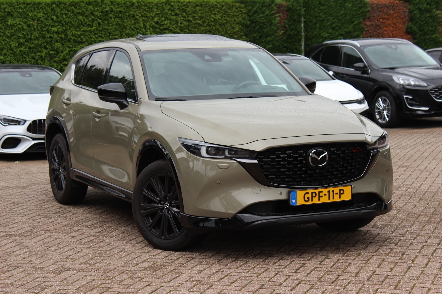 Mazda CX-5 - 2.0 e-SkyActiv-G M Hybrid 165 Homura / Trekhaak / Schuifdak / 360Camera / Head-up / Leder - AutoWereld.nl