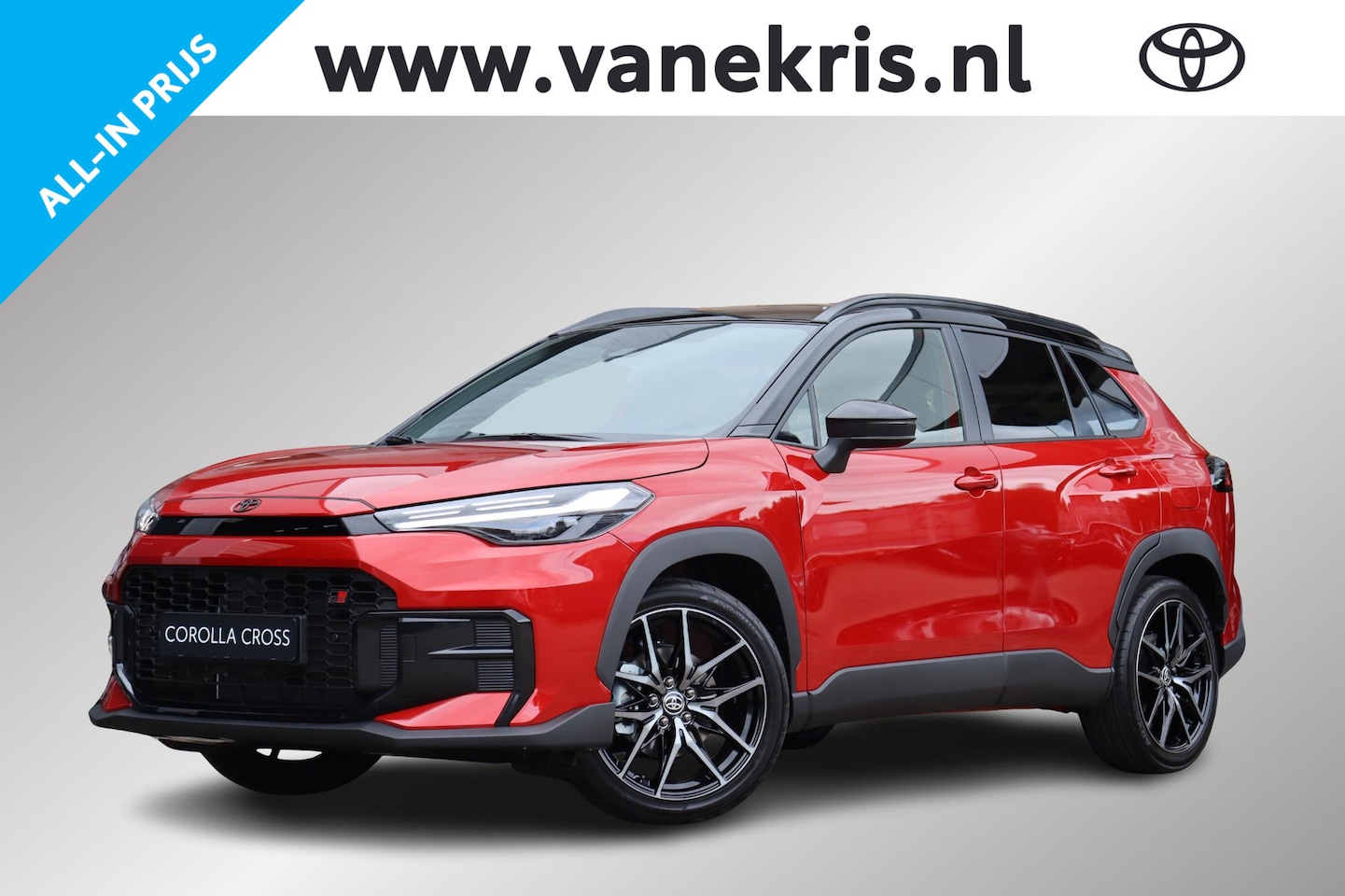Toyota Corolla Cross - Hybrid 180 GR Sport Panoramisch dak, Nieuw en direct leverbaar met €2.000 inruilvoordeel - AutoWereld.nl