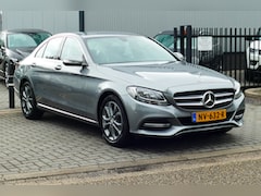 Mercedes-Benz C-klasse - 180 77.000km. Half Leer, StoelVerw, Navi, Clima, Haak 1400kg, 17"LMV All Season Banden