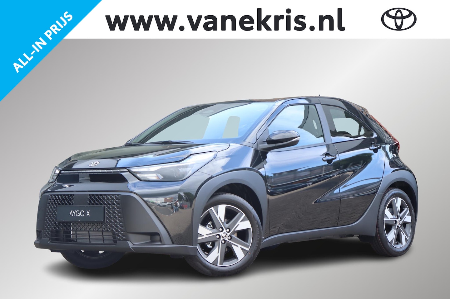 Toyota Aygo X - Hybrid 115 play Hybrid 115 Play, 17" velgen, Nieuw en direct leverbaar met €1.000 inruilpremie - AutoWereld.nl