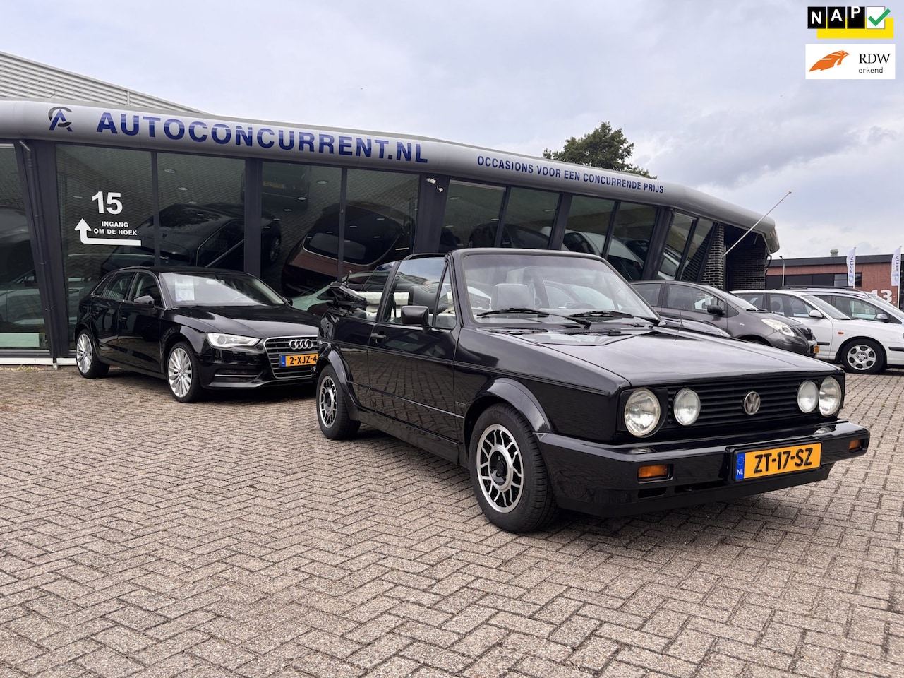 Volkswagen Golf Cabriolet - 1.8 Unieke auto verkeerd in top conditie. - AutoWereld.nl