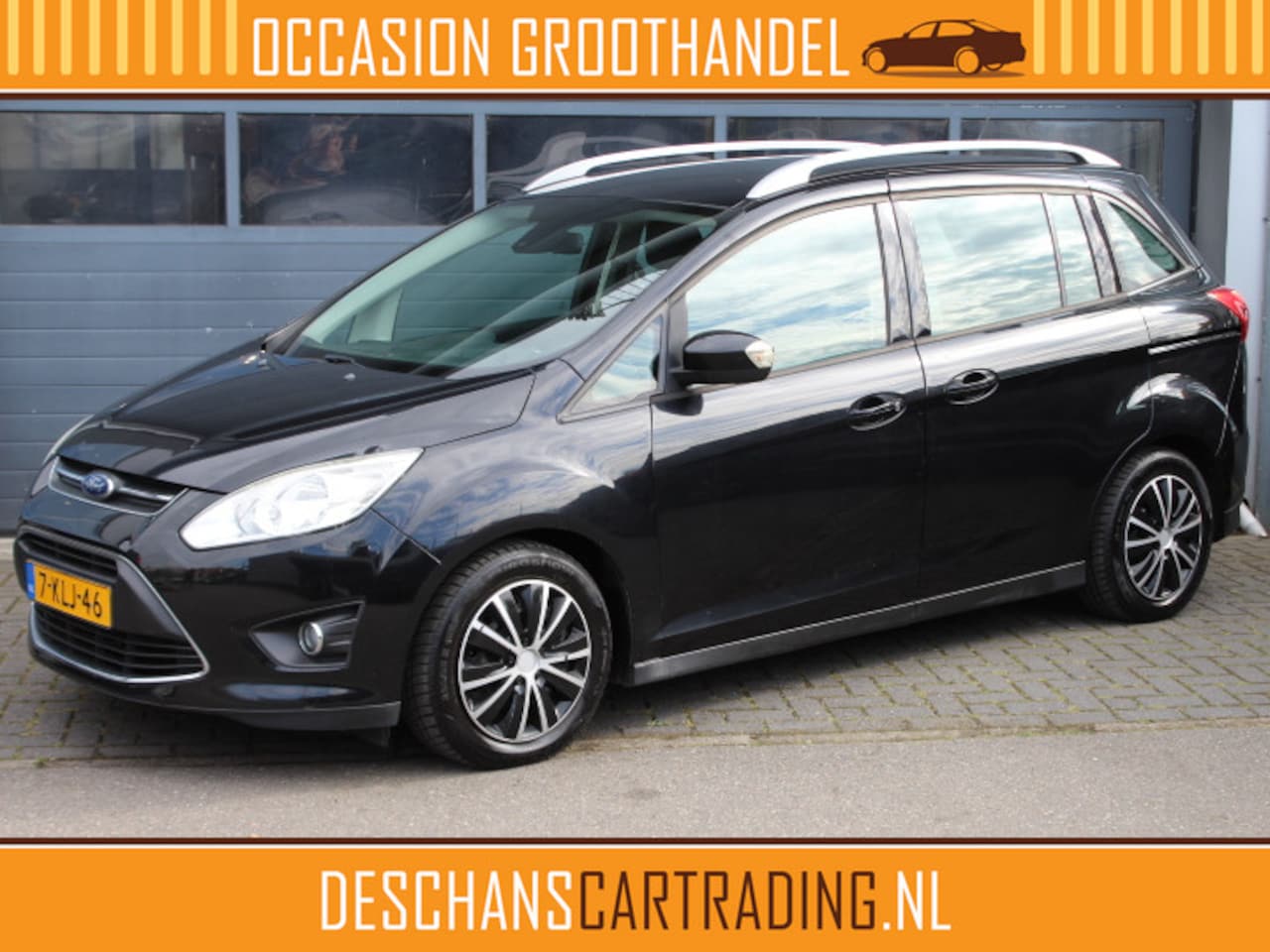 Ford Grand C-Max - 1.0 Business Navi, PDC, Airco, Cruise, Bluetooth - AutoWereld.nl