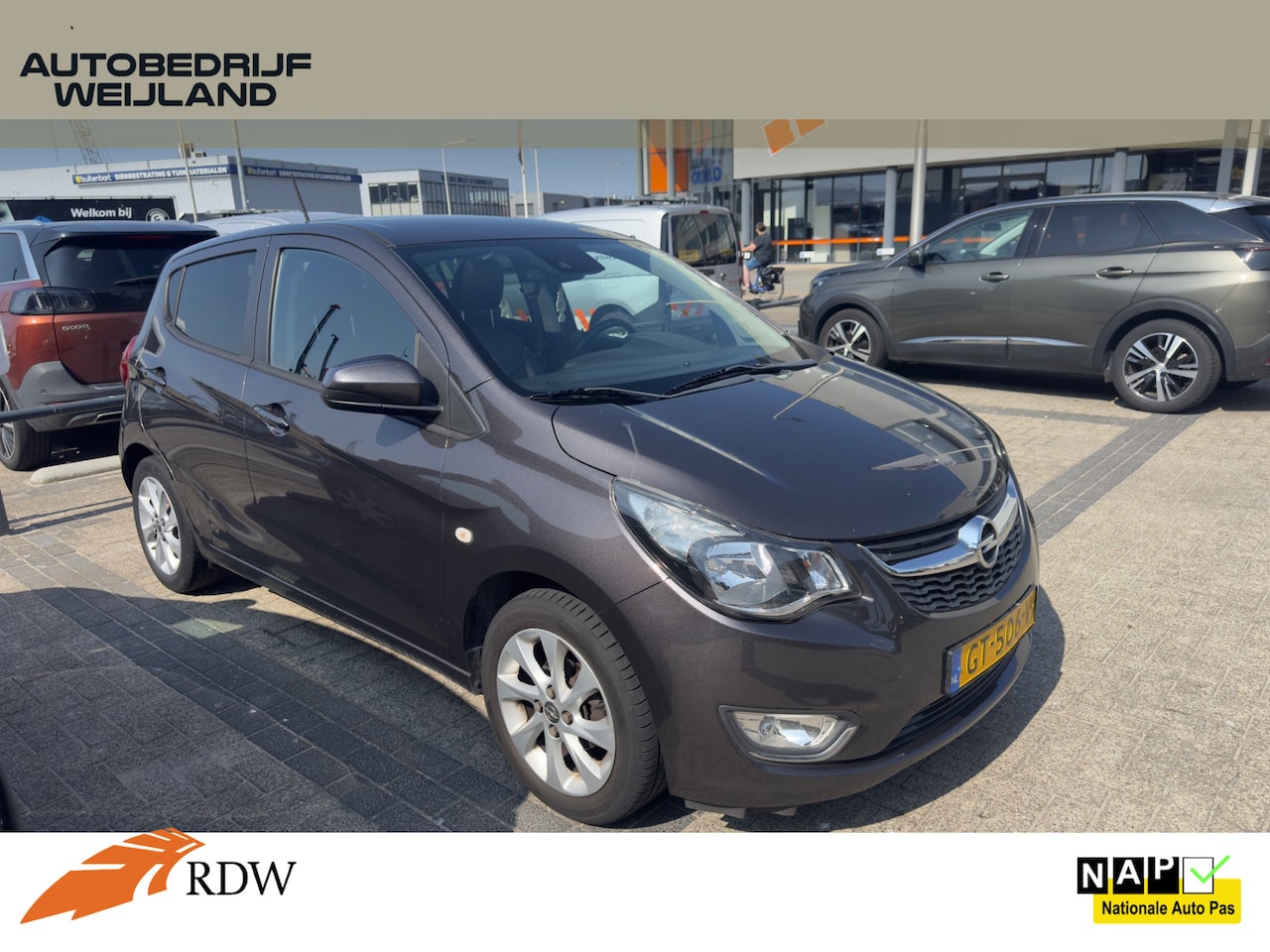 Opel Karl - 1.0 ecoFLEX Cosmo SCHUIFKANTEL DAK I Cosmo I Winterpakket I Opendak I Leer I Climaat contr - AutoWereld.nl