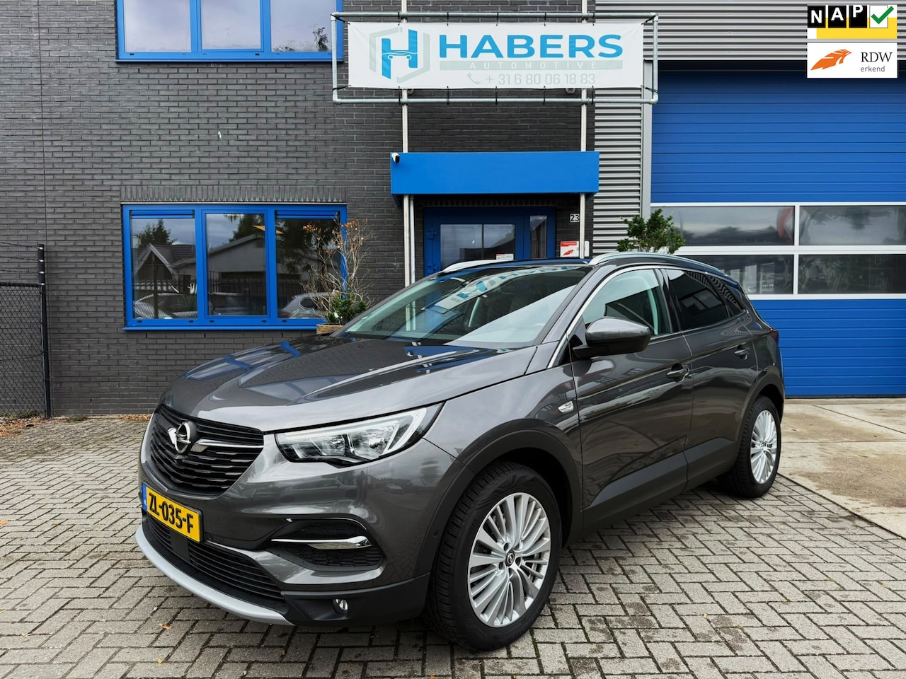 Opel Grandland X - 1.2 Turbo Innovation 131PK|NL Auto|Navi|Carplay|Camera|AUT|BLIS|Lane Assist|Adaptive Cruis - AutoWereld.nl