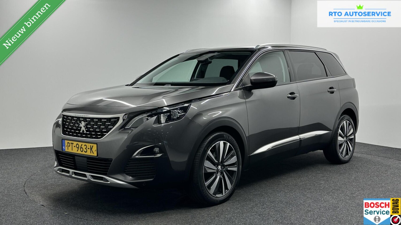 Peugeot 5008 - 1.2 PureTech Blue Lease Premium CAMERA CARPLAY ECC CRUISE. - AutoWereld.nl