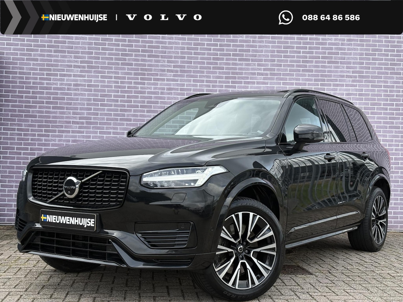 Volvo XC90 - 2.0 T8 Recharge AWD Ultimate Dark | SOH:98% | HUD | Long Range | Schuif/Kantel Panoramadak - AutoWereld.nl