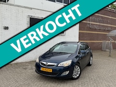 Opel Astra Sports Tourer - 1.4 Turbo Cosmo - CRUISE C - RIJDT & SCHAKELT GOED - HALF LEER