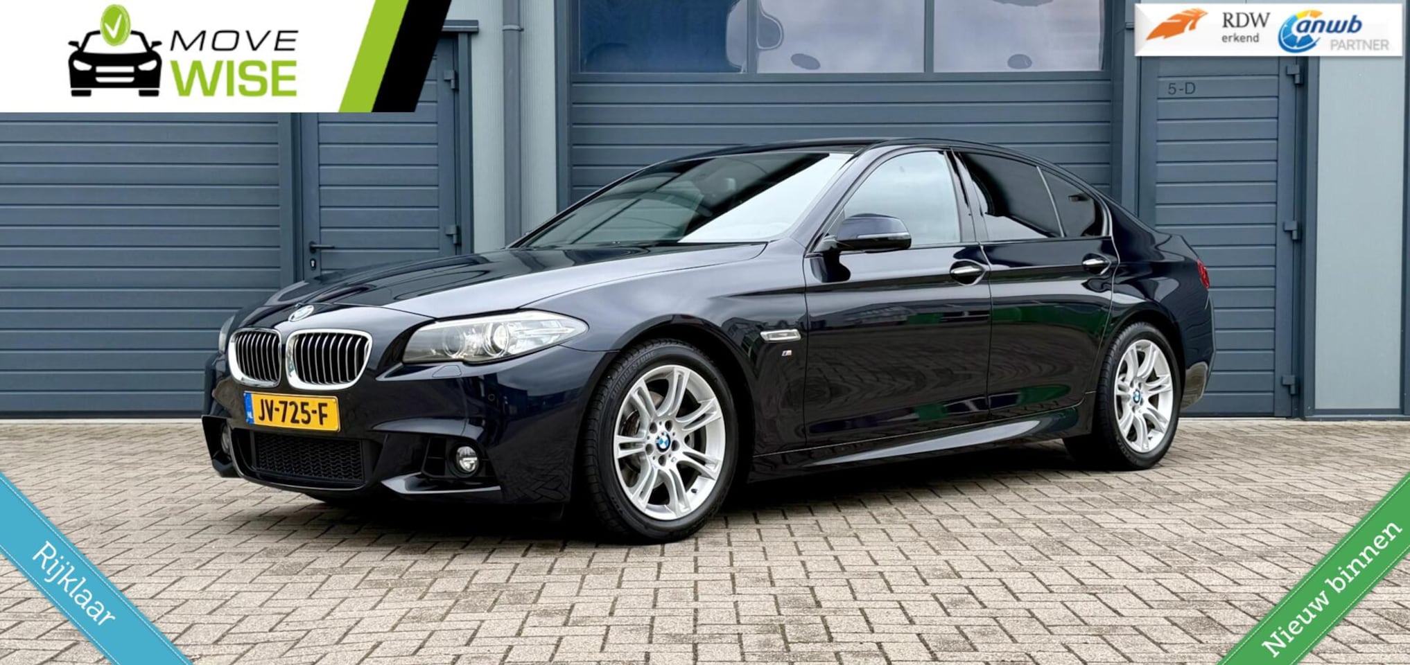 BMW 5-serie - 520i -184pk | M Sport | Automaat | 145.000 km NAP | NL Auto | Dealeronderhouden | Top Staa - AutoWereld.nl