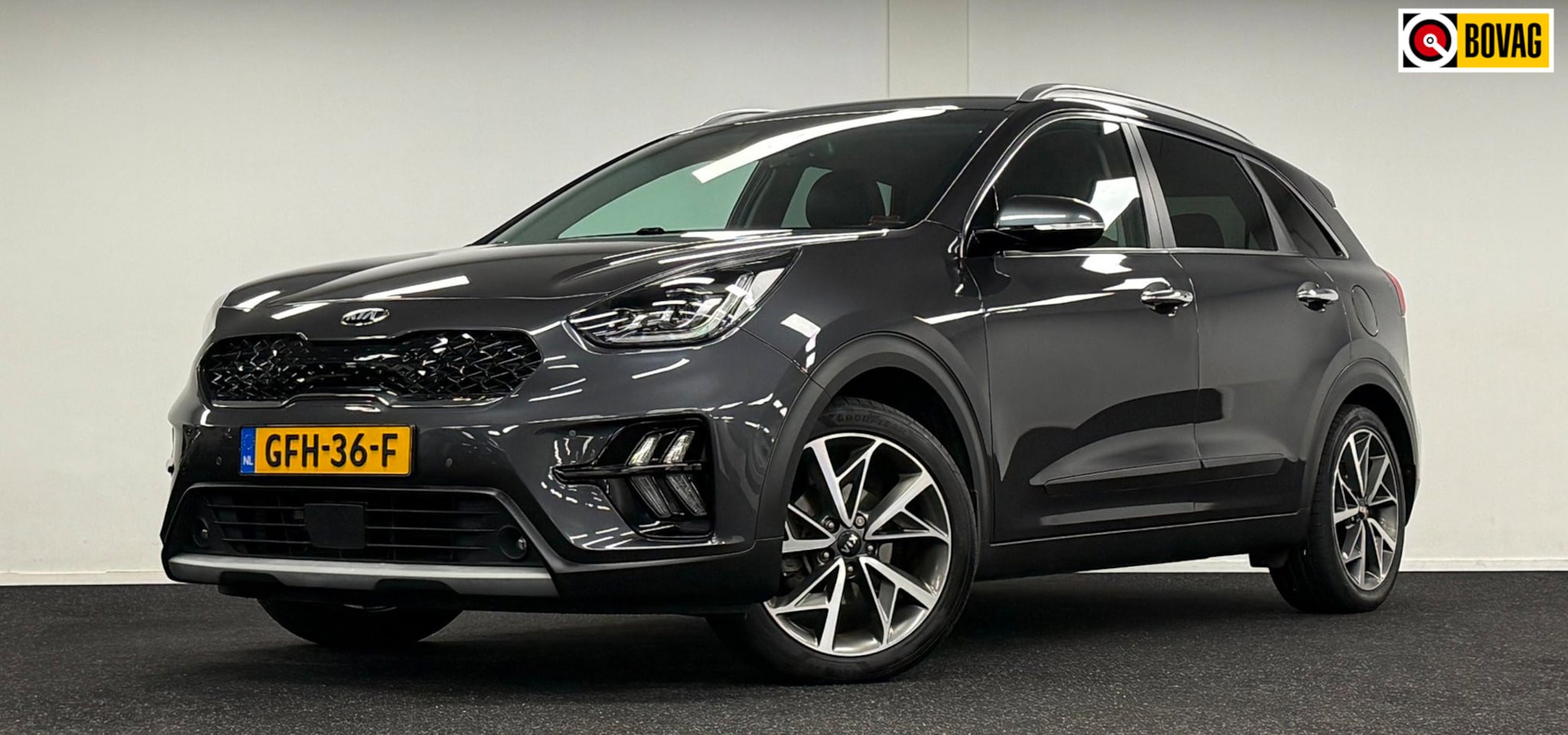 Kia Niro - 1.6 GDi Hybrid DynamicPlusLine*Trekhaak*Camera*Navi*AdaptiveCruise*Carplay - AutoWereld.nl