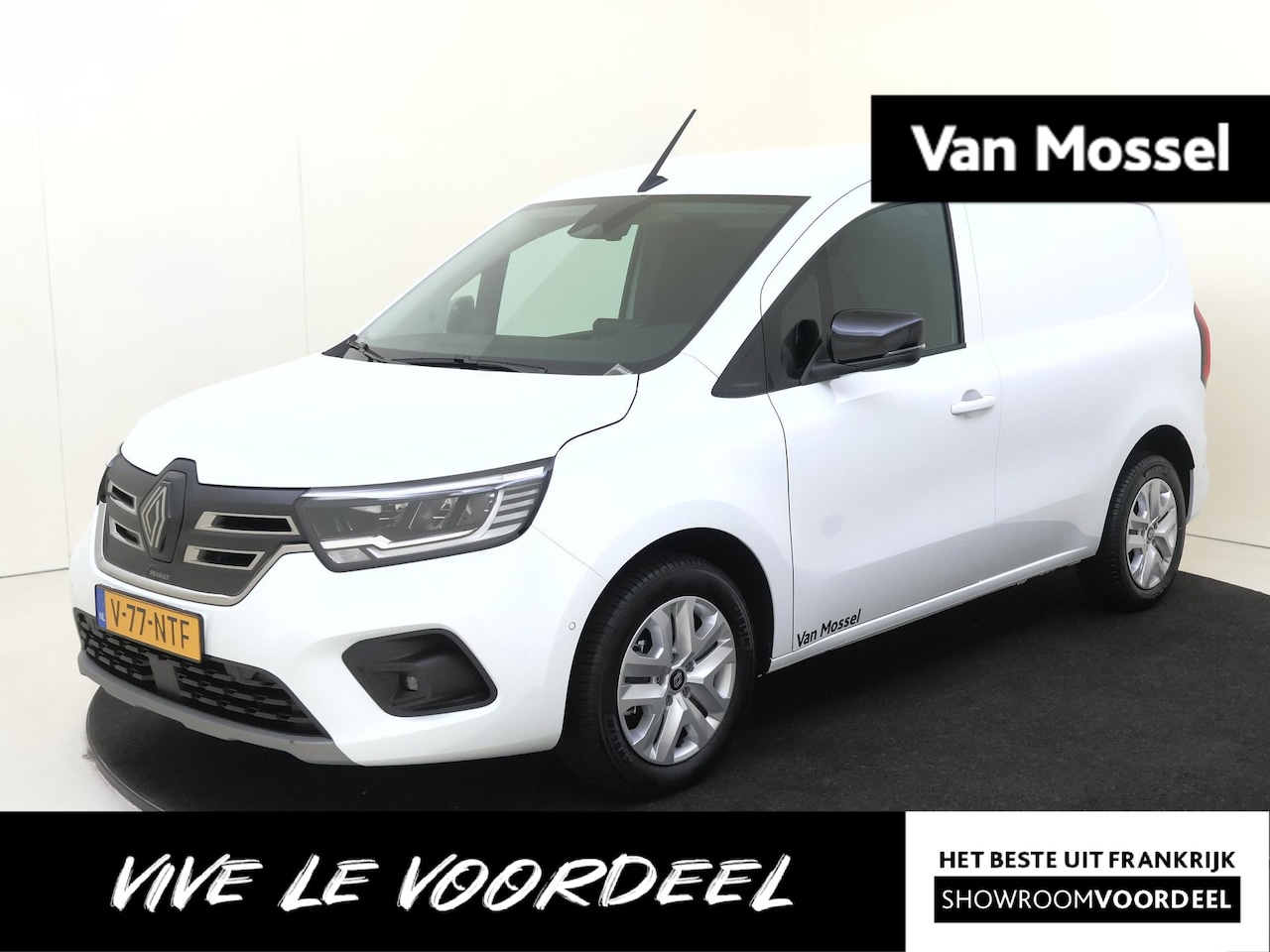 Renault Kangoo E-Tech - Extra L1 44 kWh Houten laadvloer en betimmering | All season banden | - AutoWereld.nl
