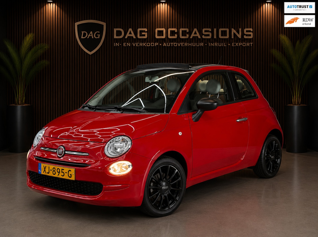 Fiat 500 C - 0.9 CABRIO | 14d KM AIRCO|LED|CRUISE - AutoWereld.nl