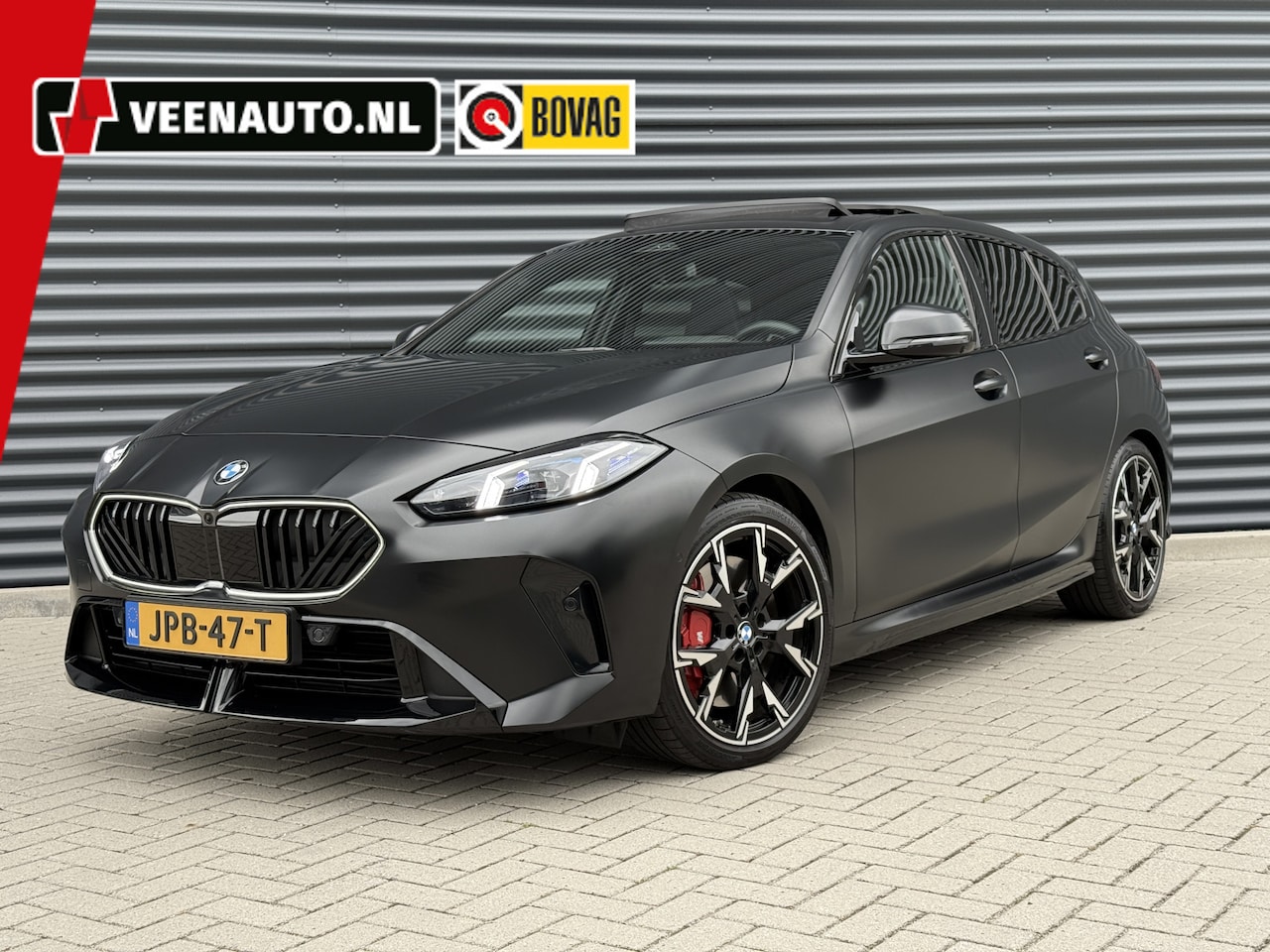 BMW 1-serie - 120 M-Sport Frozen Black NWP €59.446,- Full Options - AutoWereld.nl