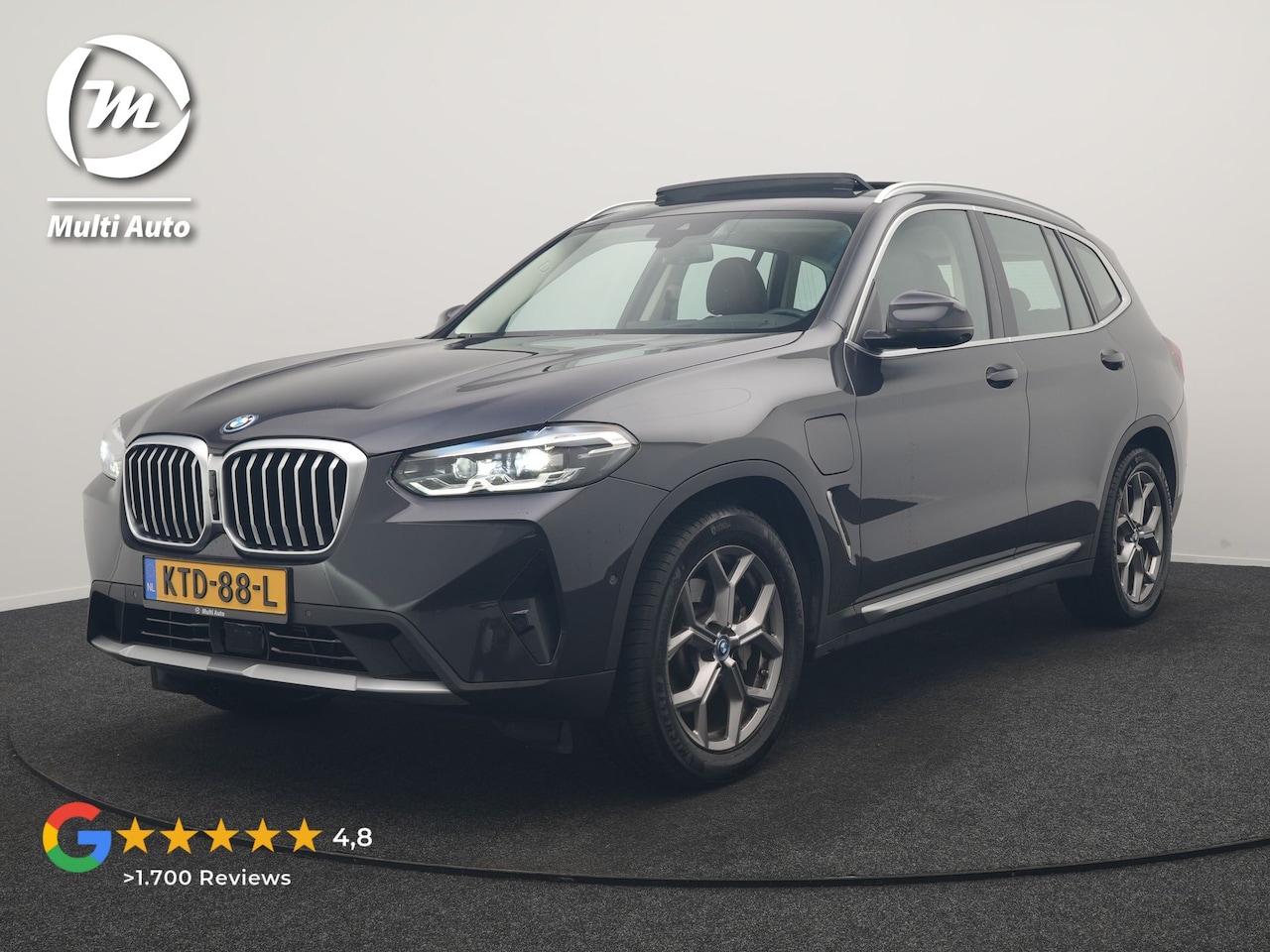 BMW X3 - xDrive30e PHEV 293pk Dealer O.H | Panodak | 360 Camera | Adaptive Cruise | Head Up | Leder - AutoWereld.nl