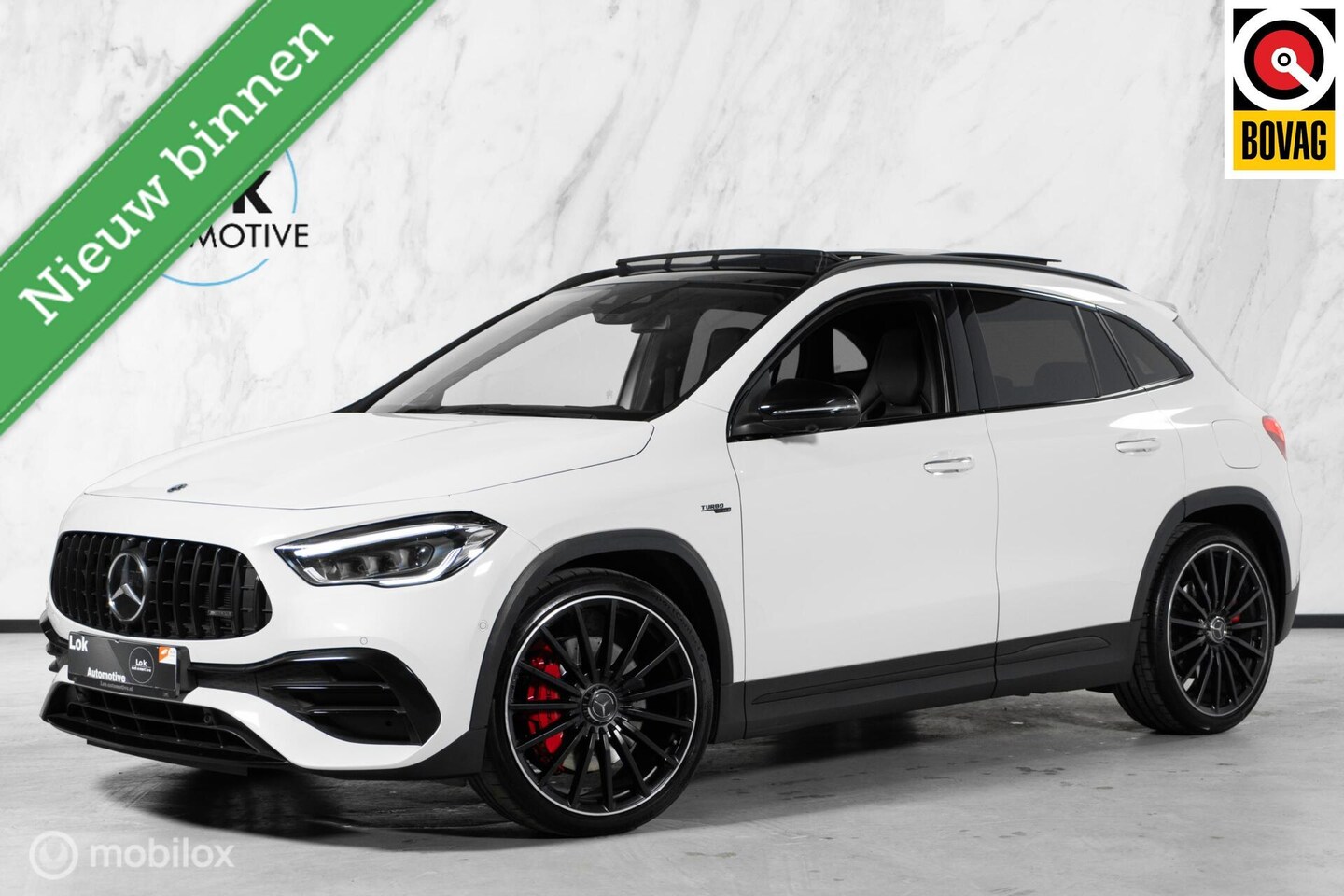Mercedes-Benz GLA-Klasse - AMG 45 S 4MATIC+ PANO|MEMORY|BURM|KUIPST|360CAMERA - AutoWereld.nl