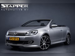 Volkswagen Golf Cabriolet - 1.4 TSI 125pk Automaat Lounge Camera/Navi/Xenon/Led/Leer/Stoelverw./Climate/Pdc/Lmv18"