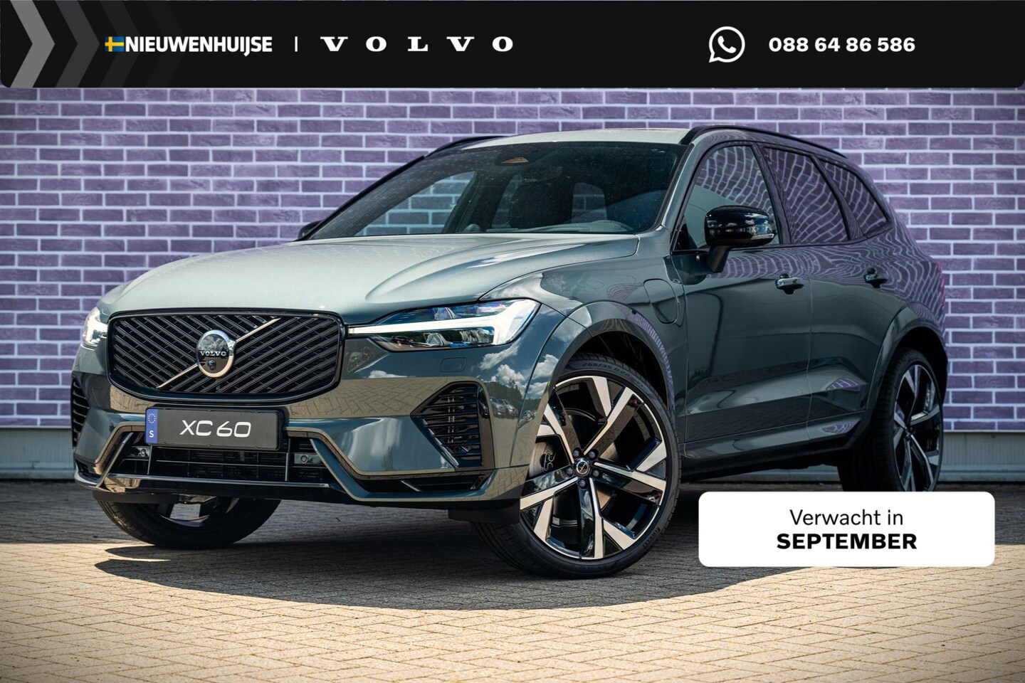 Volvo XC60 - T8 Plug-in hybrid AWD Ultra Dark Executive Edition | Bowers & Wilkins | Luchtvering | 22" - AutoWereld.nl