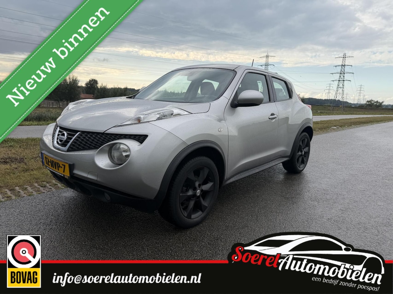Nissan Juke - 1.6 Acenta Eco clima, cruise, p.senoren,trekhaak - AutoWereld.nl
