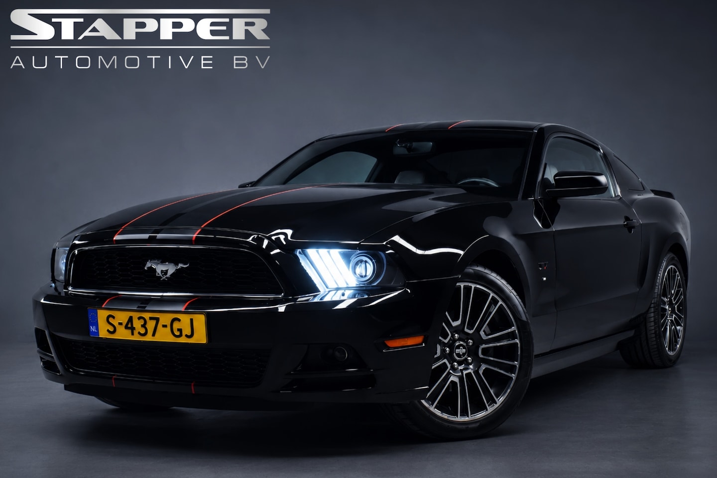 Ford Mustang - 3.7 V6 305pk Automaat Xenon/Led/Leer/Airco/Bluetooth/Cruise/Lmv19" - AutoWereld.nl