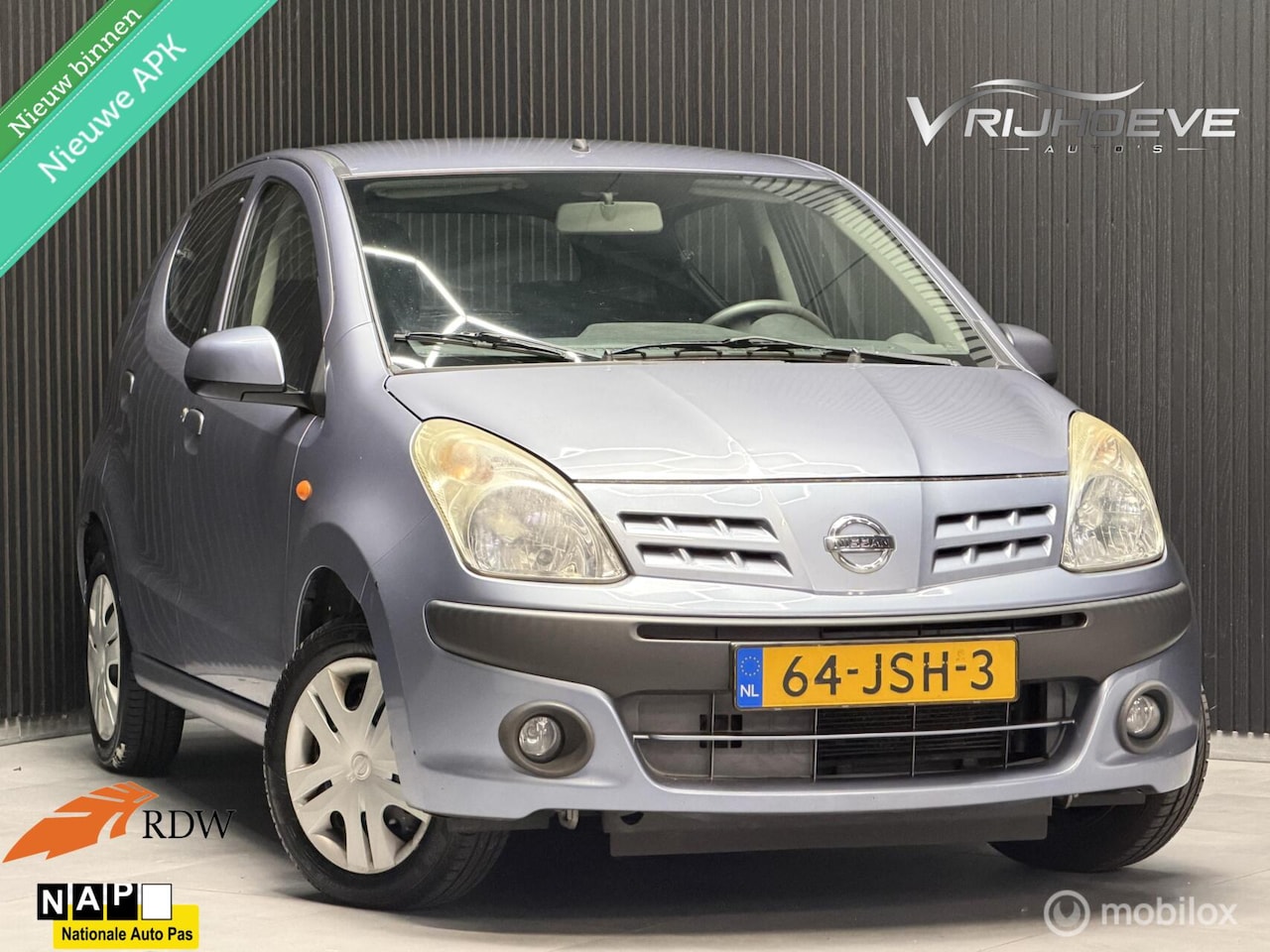 Nissan Pixo - 1.0 Acenta|NIEUW APK|NAP|AIRCO|ELEKRAMEN - AutoWereld.nl