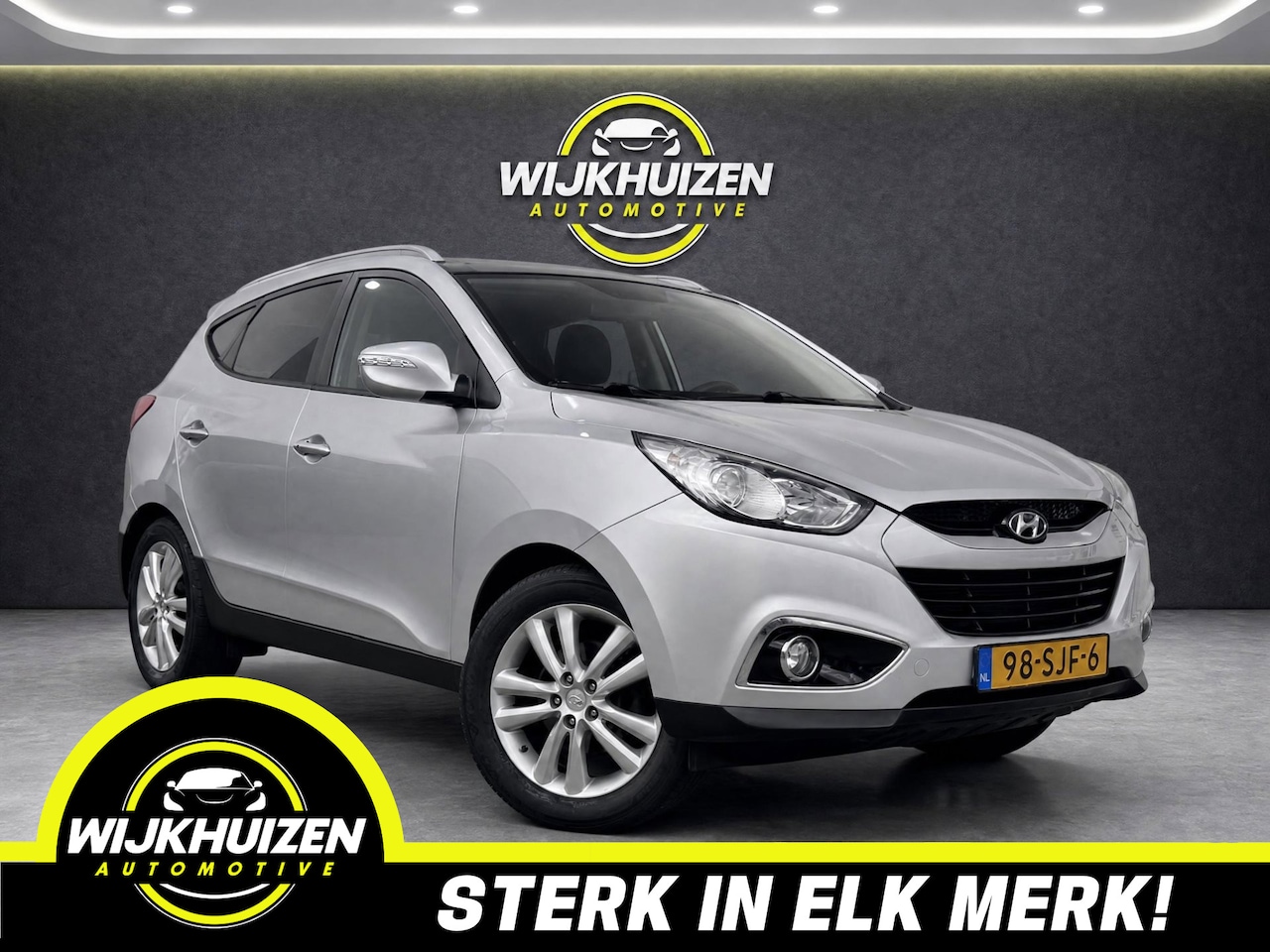 Hyundai ix35 - 2.0i i-Catcher Automaat met Panorama dak !!! Leder !!! Navigatie !!! Cruise !!! - AutoWereld.nl