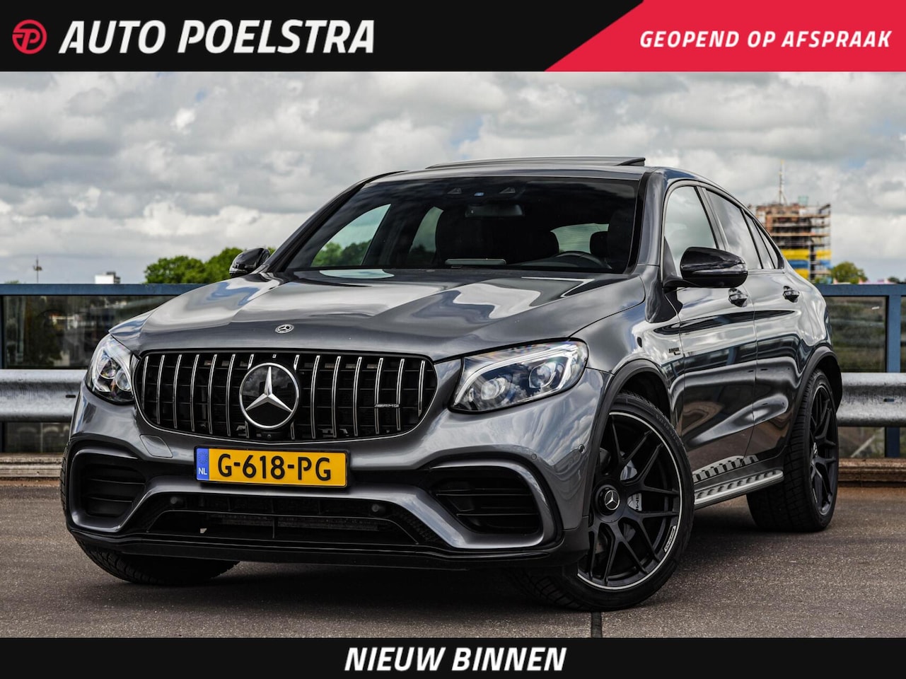 Mercedes-Benz GLC-klasse Coupé - AMG 43 4MATIC | 63 S Edition |Schuifdak | Burmester | Distronic | HUD | Trekhaak | Luchtve - AutoWereld.nl