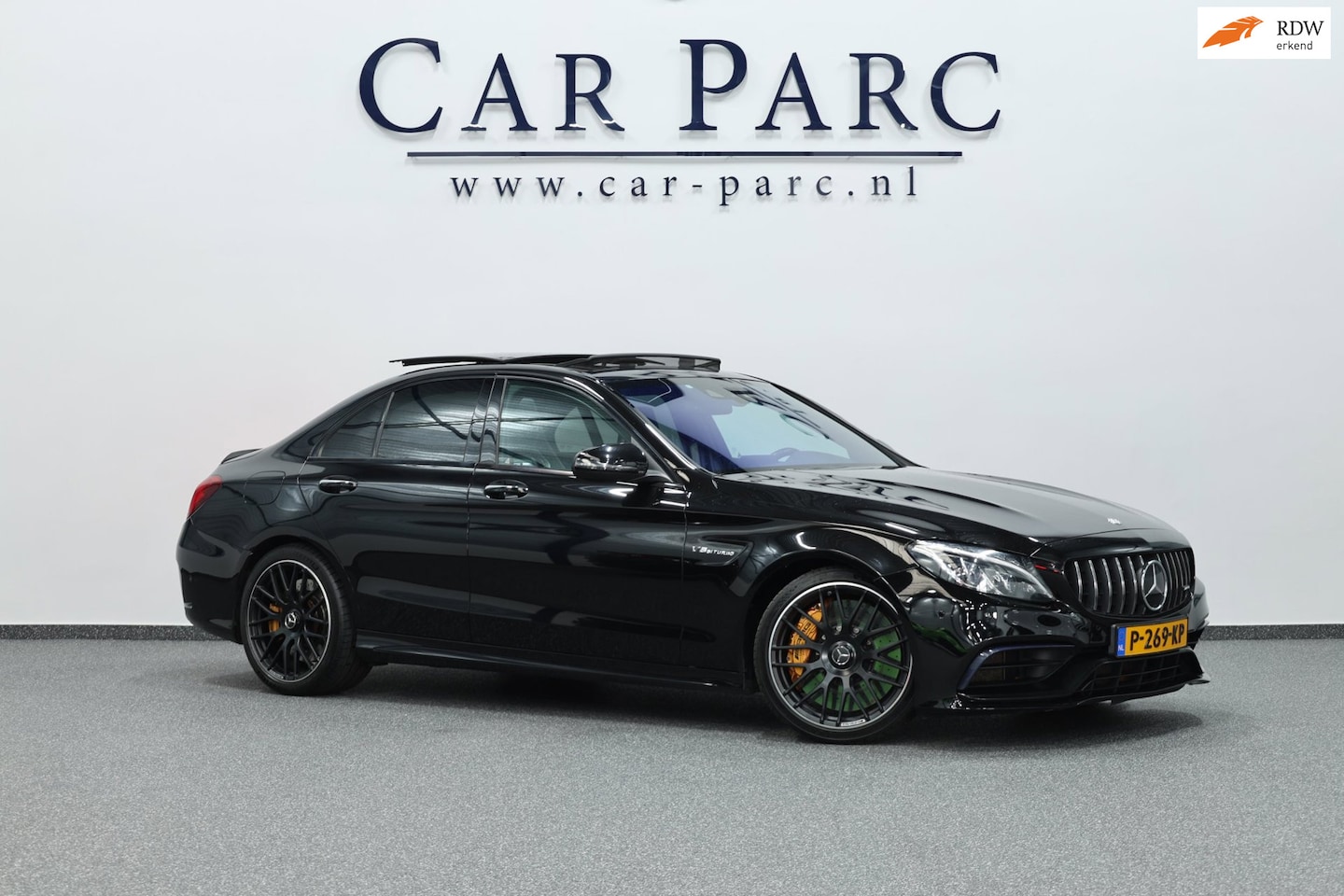 Mercedes-Benz C-klasse - AMG 63 S 510+PK KERAMISCH/SFEER/PANO/KUIPSTOELEN+S.VERWARMING+MEMORY/19" LMV/CAM/ACC/ECC/1 - AutoWereld.nl
