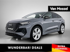 Audi Q4 Sportback e-tron - 40 S Edition 63 kWh 204 PK | S line | MMI navigatie plus MMI touch | | Glazen panoramadak