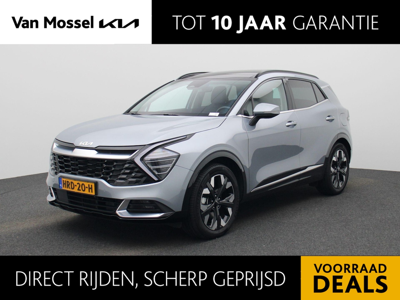 Kia Sportage - 1.6 T-GDi Plug-in Hybrid AWD DynamicPlusLine | Navigatie | Opendak | Elkr klep | Dodehoek - AutoWereld.nl