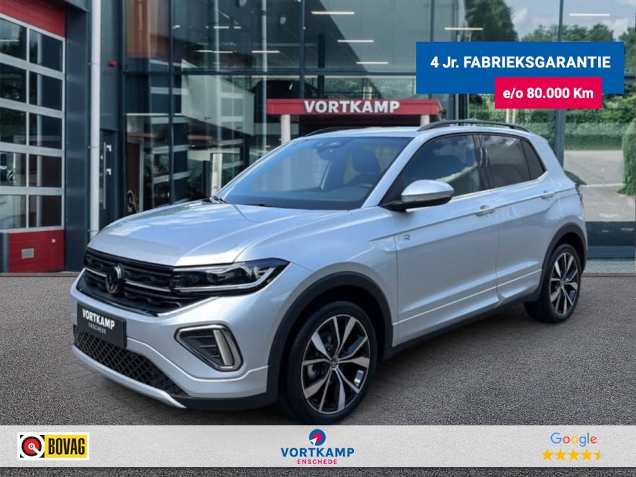 Volkswagen T-Cross - 1.5 TSI DSG R-LINE AFN.TREKHAAK/CAMERA/ACC/STOELVERW/CARPLAY - AutoWereld.nl