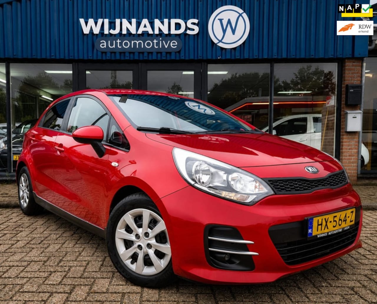 Kia Rio - 1.2 CVVT ComfortLine Dealer Onderhouden Cruise Leder - AutoWereld.nl