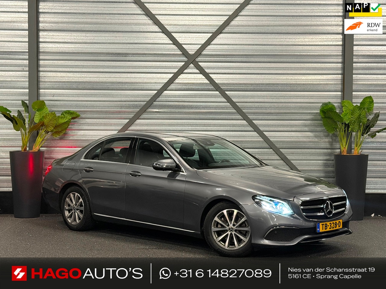 Mercedes-Benz E-klasse - 200 NAVI/LED/SFEERV/360C/HALF-LEDER/TREKHAAK/DYNAMIC/PDC/VDOH/12-MND-GARANTIE - AutoWereld.nl
