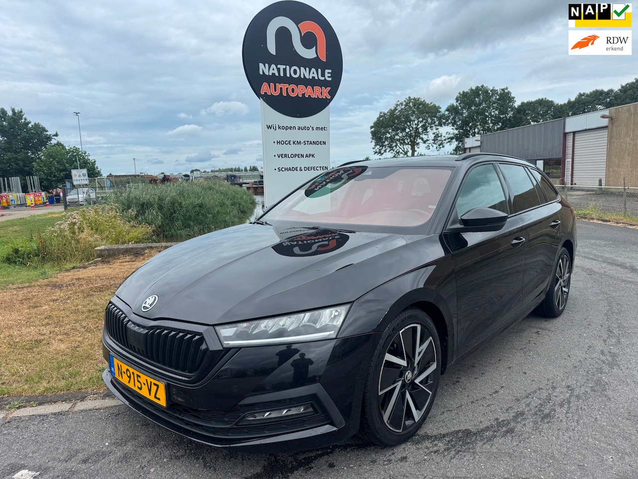 Skoda Octavia Combi - 2022 * 1.0 e-TSI Sport Business * Automaat * Euro 6 - AutoWereld.nl